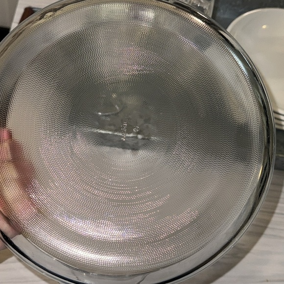 MEXICO 2 pc Glass Round Casserole Ovenware Clear Bakeware Dish with Glass Lid - Picture 6 of 8